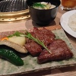 肉の割烹 田村 - ロースステーキランチ