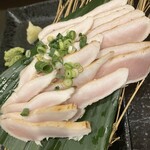 出雲そばと炭火焼き 八雲 - 鶏むねタタキ