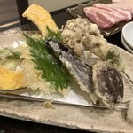 出雲そばと炭火焼き 八雲 - 精進天ぷら