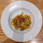 La Stalla - 秋刀魚と南瓜のタリアテッレ