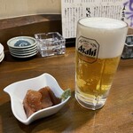 きはちらくはち - 生中とお通し