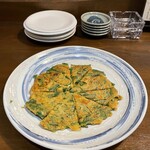 きはちらくはち - キムチチーズチヂミ
