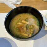 竈 - 合わせ味噌。美味しい