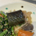 竈 - 茄子がしみしみで美味しかったです