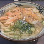 まことうどん - かき揚げうどん