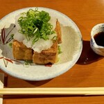 樹庵 - 厚揚げの焼いたん