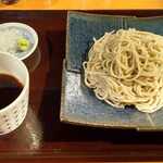樹庵 - 〆の盛り蕎麦 十割蕎麦です