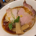 なにわ麺次郎 然 - 地鶏醤油ラーメン