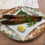 新鮮な海の幸 和食 吉福 - 海老のカンジャンセウ！