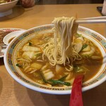 Tenri Sutamina Ramen - みそスタミナラーメンの麺