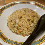 天理スタミナラーメン - 半チャーハン