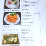 番屋みんこま - おすすめメニュー(単品)