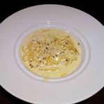 細君の生クリームのパスタ