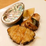 Teppanyaki Ten - あわびの鉄板焼