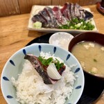 田中鮮魚店 - オンザライス。