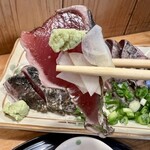 田中鮮魚店 - わさびも一緒に。