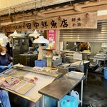 田中鮮魚店 - 鮮魚店の方の外観です。