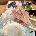 田中鮮魚店 - この鰹節みたいなやつがめちゃくちゃ美味しい。