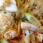 ゴールデンファイブヌードル - ネギ、チャーシュー