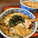 蕎麦処 巴屋 - てんとじ丼