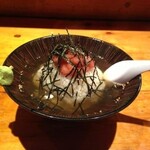 Ochazuke（boiled rice with tea）(Mentaiko)