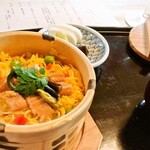 下鴨茶寮 - 蒸し寿司