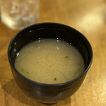 Tsukiji Itadori Unitora - 味噌汁