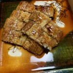 鮨よし - うなぎの蒲焼  毎回これに感動する  マジでここの食べたらうなぎ屋さんのうなぎがかすむ(笑)