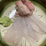 鮨よし - カワハギの刺身