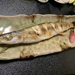 鮨よし - カマスの塩焼き  sakanaさんのレビューみてﾜﾀｼも食べたくなったので(笑)