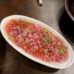 middle - 白カジキのソース