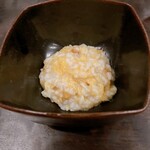 middle - 紅はるかの焼き芋のお粥