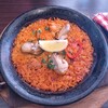 スペインバル ベジャ - 牡蠣のパエージャ（1600円）