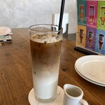 Seaside cafe Hanon - アイスカフェラテ（¥550）