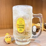 鉄板工房 なかむら - ハイボール(濃いめ)