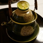 松茸の土瓶蒸し