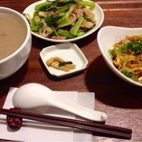 南青山エッセンス - お粥と麺のセット　　￥1000