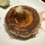 日本橋 蕎ノ字 - 藤枝　玉取り茸　蕎麦のかえし