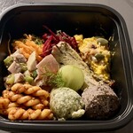 文化商店 - 文化前菜九種の弁当(1,300円)