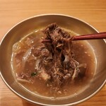 肉亭ふたご iki - 自家製テールスープ