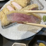 カツレツ Avanti - ヒレ。そのまま食べてしまった。笑