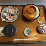 Kada Awashima Onsen Oosakaya Hiinano Yu - 浜焼定食 税込1980円（R5.10時点）