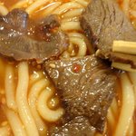 胡月 - 牛肉チャーシュはジャーキーのような味わい