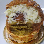 アテスウェイ - 下の和栗ペーストまで柔らかく（＾＾；