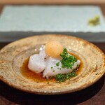 鮨菜 和喜智 - 2023.11 クエ炭火炙り もみじおろしポン酢
