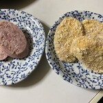 雲仙ハム - 料理写真:ハムを切り衣をつける