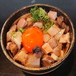 麺処 おぐら - へためし(夢王生卵付き)