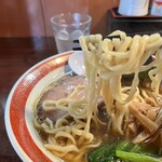 麺処 懐や - 平打ち麺