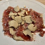 Ristorante うきち - 牛肉？の生ハム　香り高くて旨い