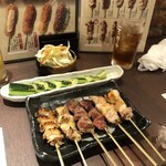 本格炭火焼き鳥＆博多もつ鍋 串たつ - 